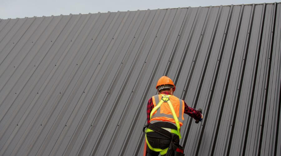 Professional metal roof installation services in Pansey, AL